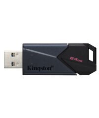 64GB Portable USB 3.2 Gen 1 DataTraveler Exodia Onyx