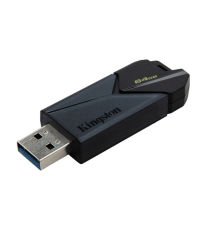 64GB Portable USB 3.2 Gen 1 DataTraveler Exodia Onyx