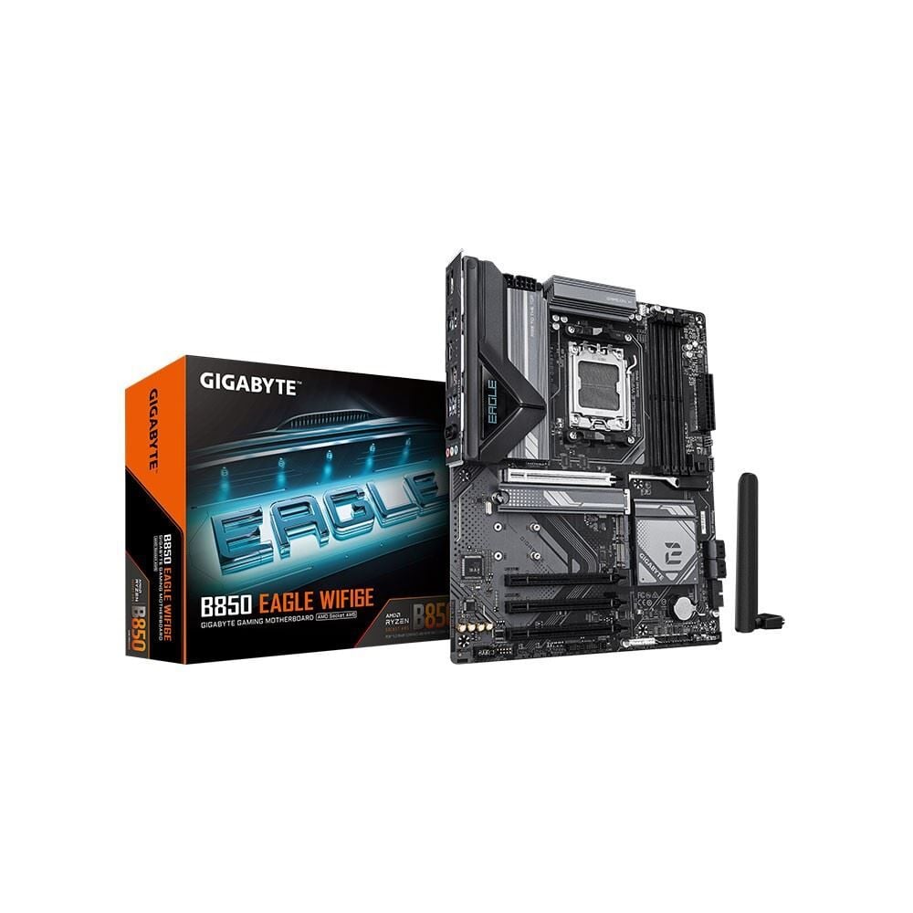 GIGABYTE B850-EAGLE-WIFI6E 8200MHz OC DDR5 AM5 M.2 HDMI DisplayPort ATX Anakart