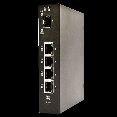 Xentino SI306 5-port Endüstriyel Gigabit PoE Ethernet Switch