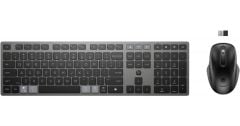 HP 9T5B0UT 725 Multi-Device Rechargeable Wireless Keyboard and Mouse Combo