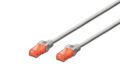 DIGITUS DK-1617-010 Cat6 1m U-UTP Gri Patch Network Kablosu