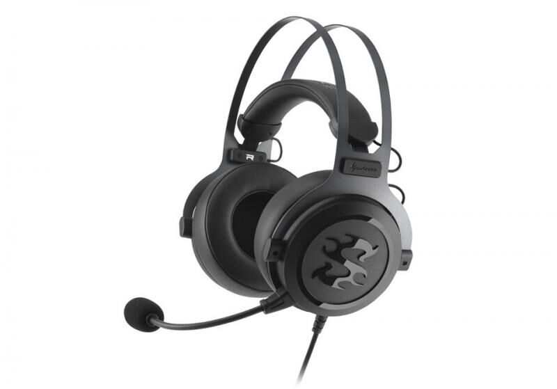 SHARKOON SKILLER-SGH3 Kablolu Mikrofonlu Kulak Üstü Siyah Gaming Kulaklık