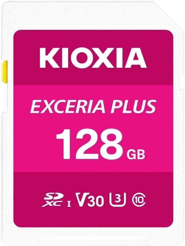 KIOXIA LNPL1M128GG4 128GB NormalSD EXCERIA PLUS C10 U3 V30 UHS1 R98 Hafıza kartı