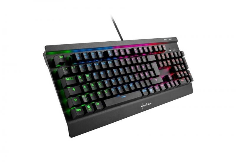 SHARKOON HDS SHARKOON KABLOLU OYUNCU Q KLAVYE RGB MAVI