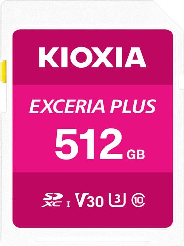 KIOXIA LNPL1M512GG4 512MB NormalSD EXCERIA PLUS C10 U3 V30 UHS1 R98 Hafıza kartı