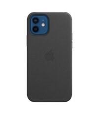 IPHiPhone12_12Pro Deri Kılıf - Siyah