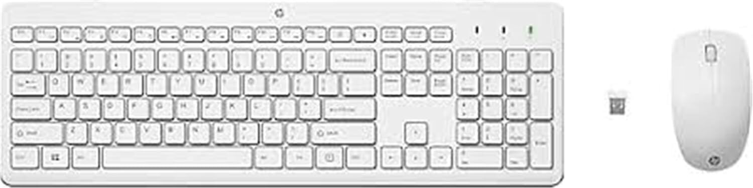 HP 3L1F0A 230 WL Mouse+KB Combo Beyaz TR
