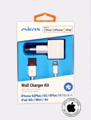 MIRAX Iphone 6, 6Plus, 5, 5S, 5C Şarj Kiti SWT-5210