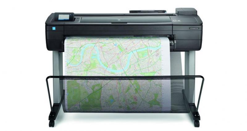 HP F9A29A DesignJet T730 36'' A0 Çizici