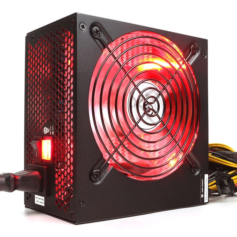 HIGHPOWER HPG-700ST-T12S 700W 12cm Fan 80+ Kırmızı LED Gaming Güç Kaynağı