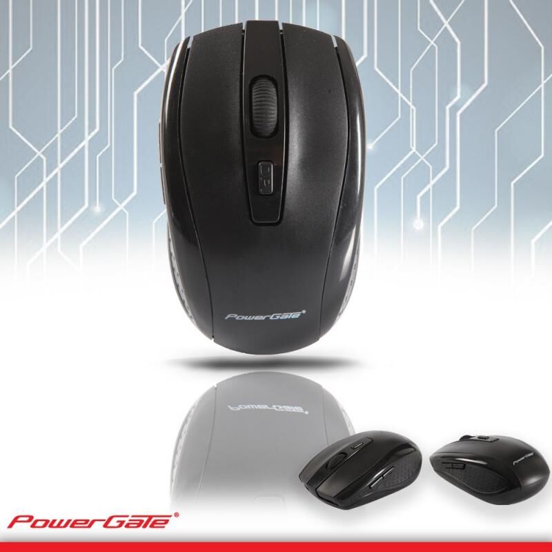 POWERGATE Kablosuz Nano 2.4GHz Siyah Mouse PG-R522