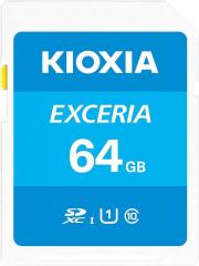 KIOXIA LNEX1L064GG4 64GB NormalSD EXCERIA C10 U1 UHS1 R100 Hafıza kartı