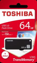 TOSHIBA THN-U365K0640E4 64GB Yamabiko USB3.0 Siyah USB Bellek