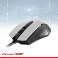 POWERGATE Kablolu USB Gri Mouse PG-D202