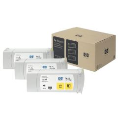 No 81 3'Lü Set Sarı Kartuş 680Ml