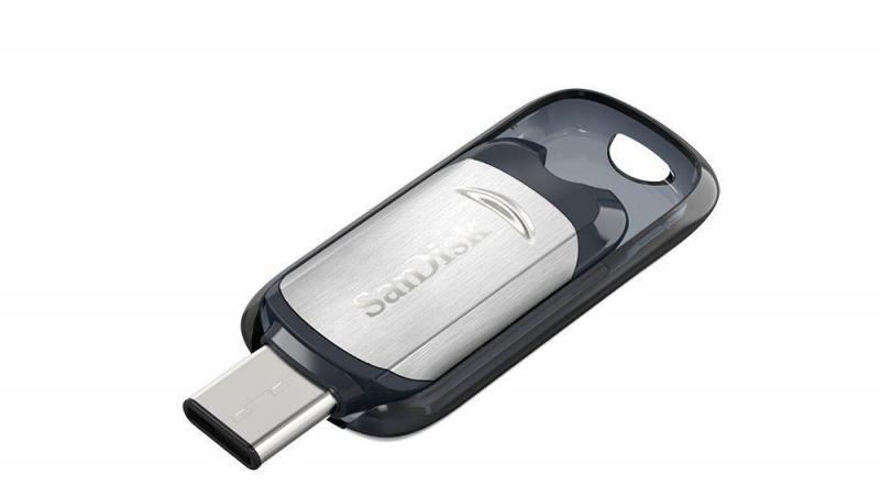 SANDISK SDCZ450-064G-G46 64GB Ultra Type C USB3.1 Siyah,Gri USB Bellek