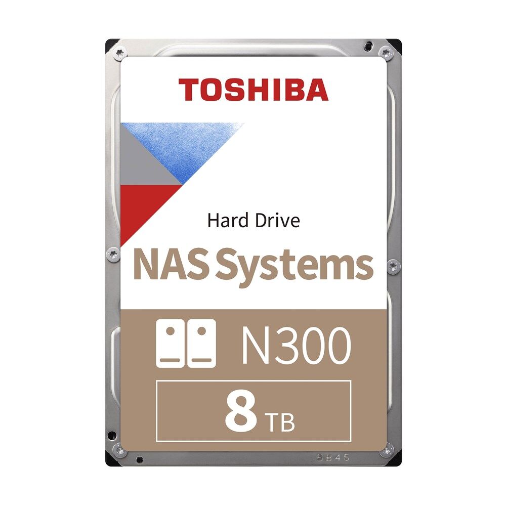 TOSHIBA HDWG180UZSVA 3,5'' 8TB 7200 SATA3 128MB N300 NAS
