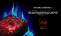 RAMPAGE 450W 12cm RGB LED Fan Power Supply RGB-450A