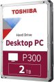 TOSHIBA HDWD220UZSVA 2TB Sata 3.0 5400RPM 128MB 3.5'' Dahili Disk
