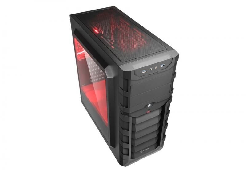 SHARKOON Belirgin Şık ve Kaliteli Midi Tower Kasa SKILLERSGC1WINDOWR