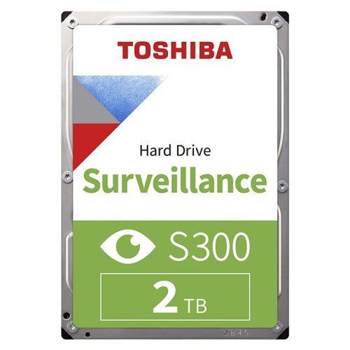 TOSHIBA HDWT720UZSVA 2TB S300 Sata 3.0 5400RPM 256MB 3.5'' Dahili Disk