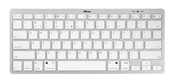 TRUST 22238 Kablosuz TR Nado Bluetooth Klavye