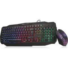 Dark DK-AC-GKM1000 Kablolu RGB Gmng KlavyeMous Set