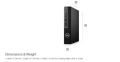 DELL N206O3080MFF_UBU_R Optiplex 3080 Ci3-10105T 3.00 GHz 4GB 128GB SSD Ubuntu