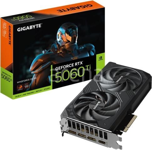 GIGABYTE GV-N506TWF2OC-8GD VGA RTX5060 TI WF 8GB OC 128B GDDR7 DP-HDMI EKRAN KARTI
