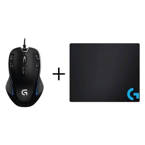 LOGITECH Kablolu 2500DPI Gaming Mouse,Mouse Pad Kit G300S-MOUSEPAD