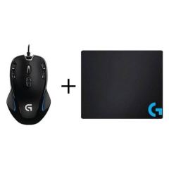 LOGITECH Kablolu 2500DPI Gaming Mouse,Mouse Pad Kit G300S-MOUSEPAD