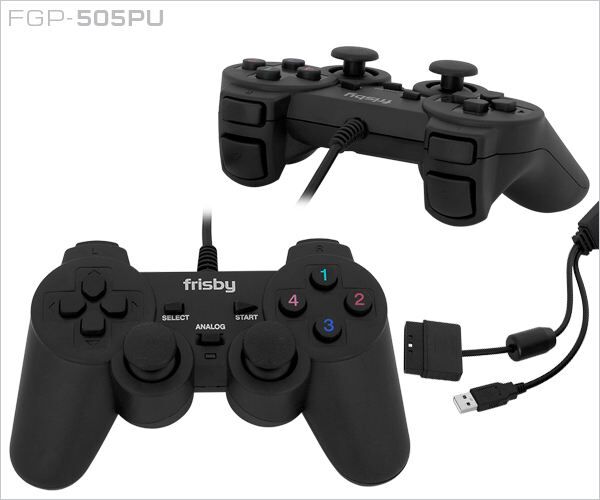 FRISBY Pc, PS2, PS3 Uyumlu Titreşimli Direct-X Gamepad FGP-505PU