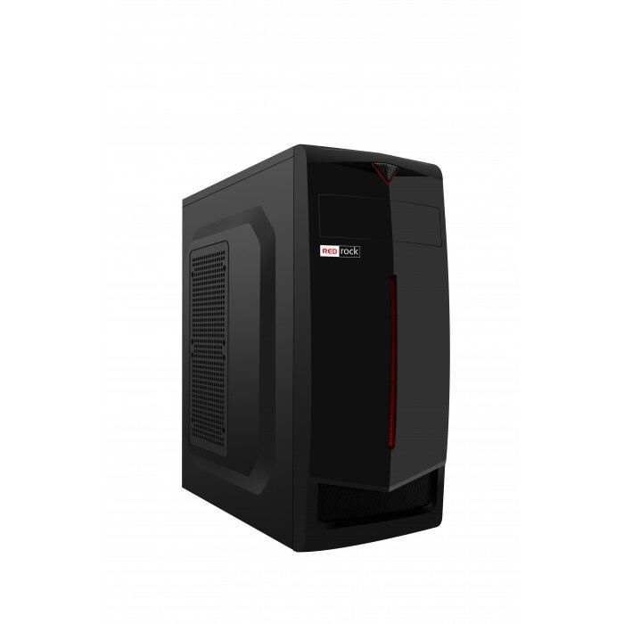 REDROCK 300W Powerlı Case Peak ATX Siyah,Kırmızı Kasa T793BR