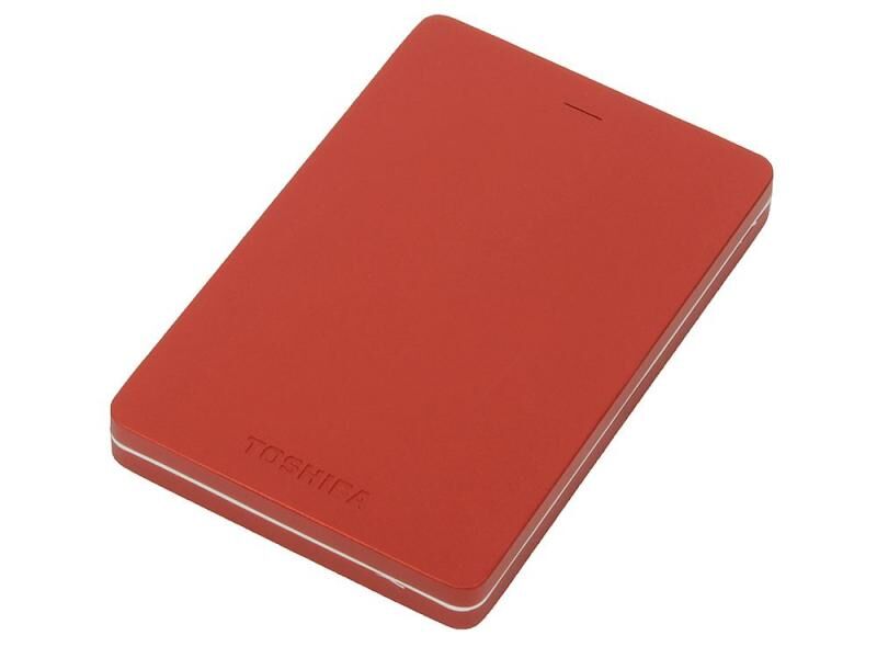 TOSHIBA HDTH310ER3AB 1TB 2.5'' Canvio ALU USB3.0 Kırmızı Harici HardDisk