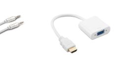 HYTECH HDMI to VGA + Audio Çevirici SESLİ MODEL HY-HVS35