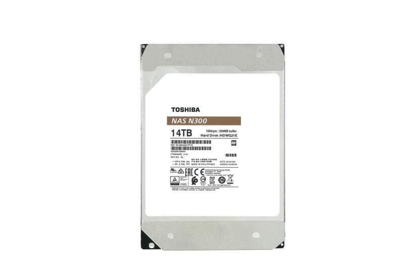 TOSHIBA HDEXW10ZNA51F 14TB N300 7200RPM 256MB Sata 3.0 3.5'' Dahili Disk