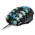 SHARKOON Yüksek hassasiyet,Eşsiz tasarım Optik Mouse DRAKONIA-II-GREEN