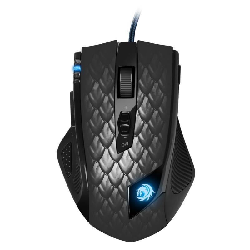 SHARKOON DRAKONIA-BLACK Yüksek hassasiyet,Eşsiz tasarım Optik Mouse