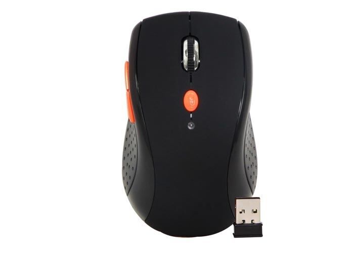 EVEREST Kablosuz Optik 2.4GHz 1200DPI Siyah,Turuncu Mouse SM-444