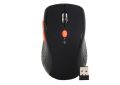 EVEREST Kablosuz Optik 2.4GHz 1200DPI Siyah,Turuncu Mouse SM-444