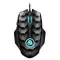 SHARKOON DRAKONIA-II-BLACK Yüksek hassasiyet,Eşsiz tasarım Optik Mouse