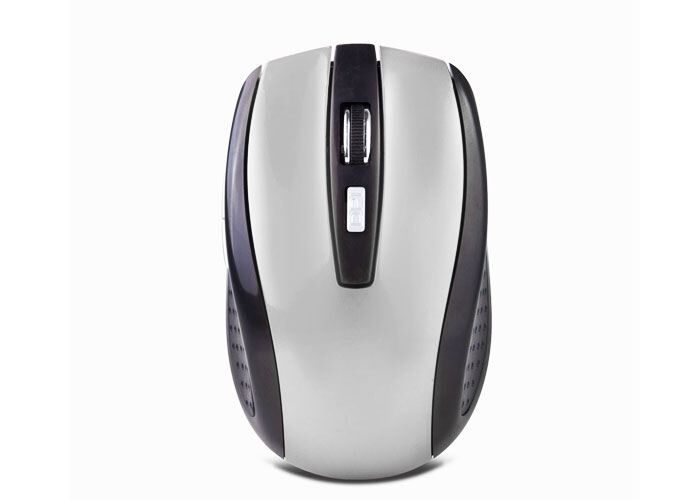 EVEREST Kablosuz,Nano Alıcılı,3B+1,800DPI,Optik Gri Mouse