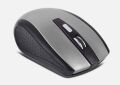 EVEREST Kablosuz,Nano Alıcılı,3B+1,800DPI,Optik Gri Mouse