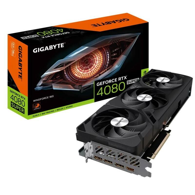 GIGABYTE GV-N408SWF3-16GD GeForce RTX? 4080 SUPER WINDFORCE 16G