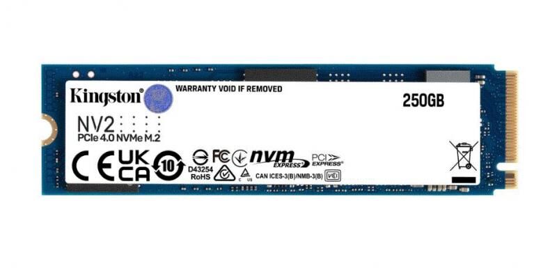 KINGSTON SNV2S-250G 250GB NV2 NVMe M.2 3000/1300