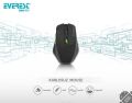 EVEREST Kablosuz 2.4GHz Optik Siyah Mouse SMW-777-S