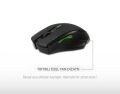 EVEREST Kablosuz 2.4GHz Optik Siyah Mouse SMW-777-S