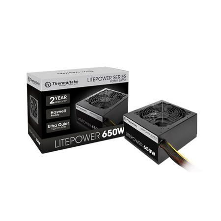 THERMALTAK Litepower/650W/Non Modular/ATX 2.3  EPS/APFC/12cm/EU/230V only