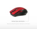 EVEREST Kablosuz 2.4GHz Optik Kırmızı Mouse SMW-777-K